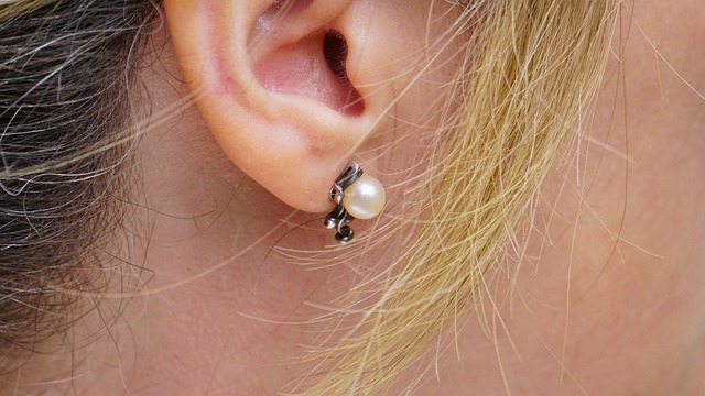 pearl and diamond earrings
