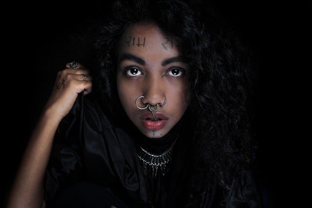 gold nose ring