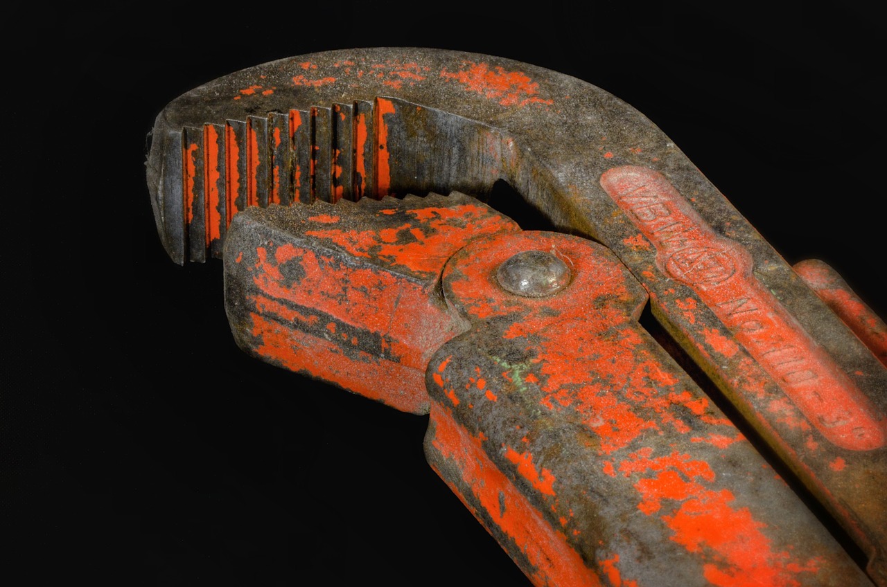 pipe wrench, plumber, pliers, power, tool, corner swede, red, metal, plumber, plumber, plumber, plumber, plumber