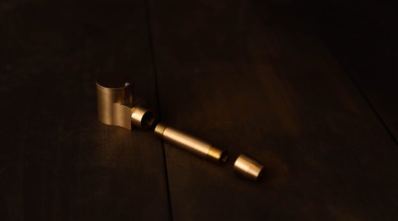 smoking, tobacco, smoking accessories, smoking pipe, metal pipe, metal, brass, cannabis accessories