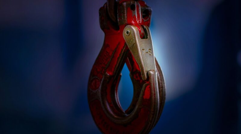 hook, crane, metal, industry, steel, lifting hook, heavy duty, heavy equipment, closeup