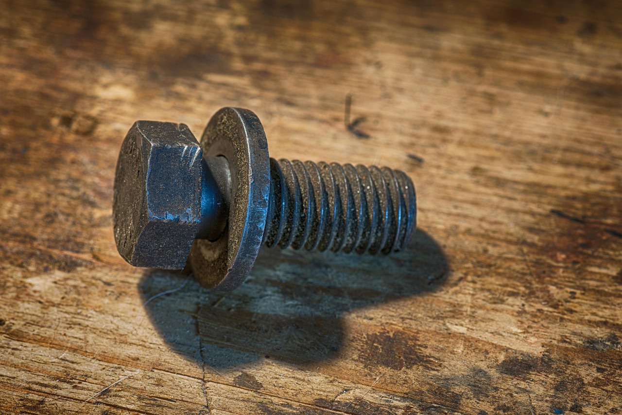 screw, thread, connection, hex bolt, assembly technology, iron, rust, washer, second hand, fastening, screw head, metal construction