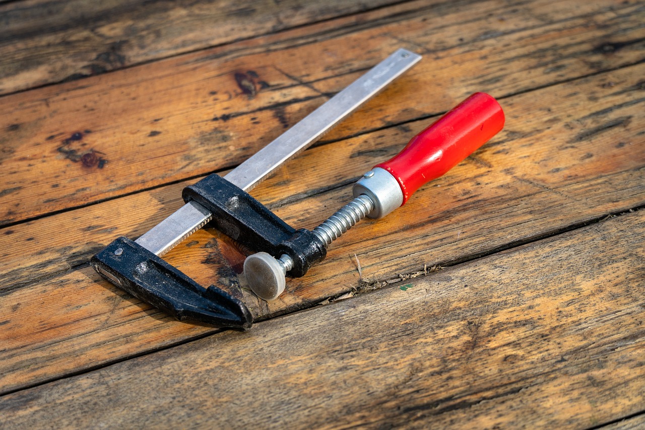 clamp, hand tool, steel, metal, tool, old, repair, mechanics, craft, nature, service, equipment, village, garden
