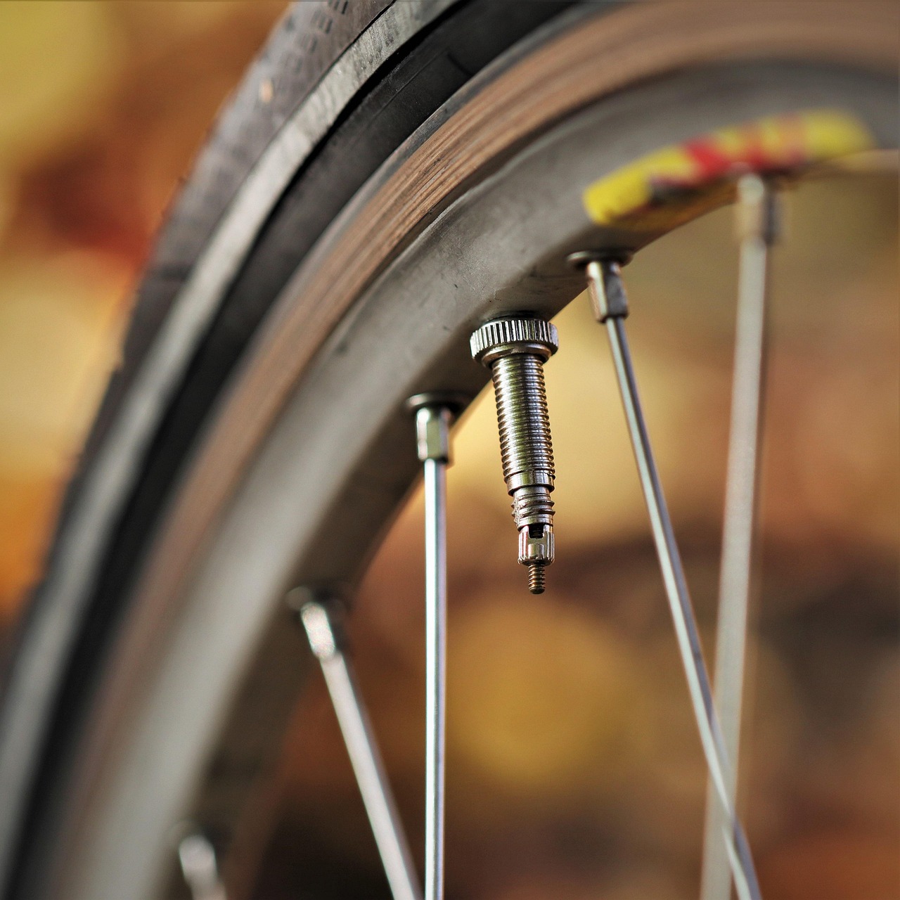wheel, bike, rim, technology, valve, spokes, tire, transportation