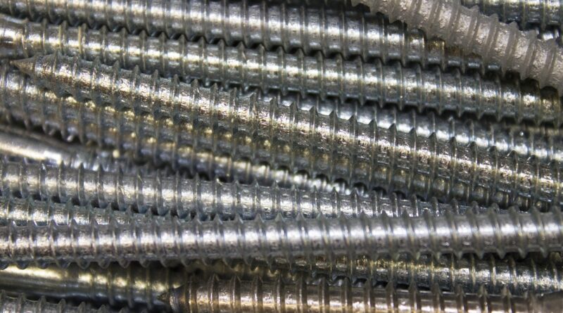 screw, metal, thread, hardware, metallic, steel, industrial, industry, iron, texture, construction, tool, bolt, stainless, shiny, gray construction, gray tools, gray metal, gray industry