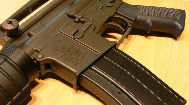 gun, m4a1, ar-15, carbine, rifle, m16, colt, licensed, stamped, weapon, military, army, war, m4, ar15, machine, swat, black, firearms, warfare, soldier, brown army, brown war, brown gun