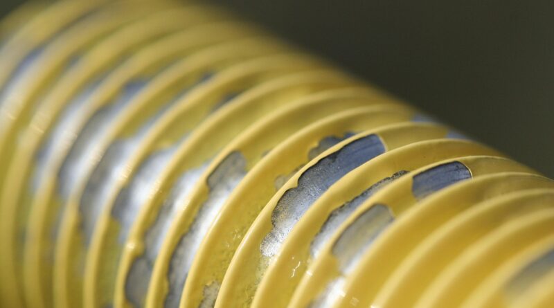 bolt, yellow, painted, threads