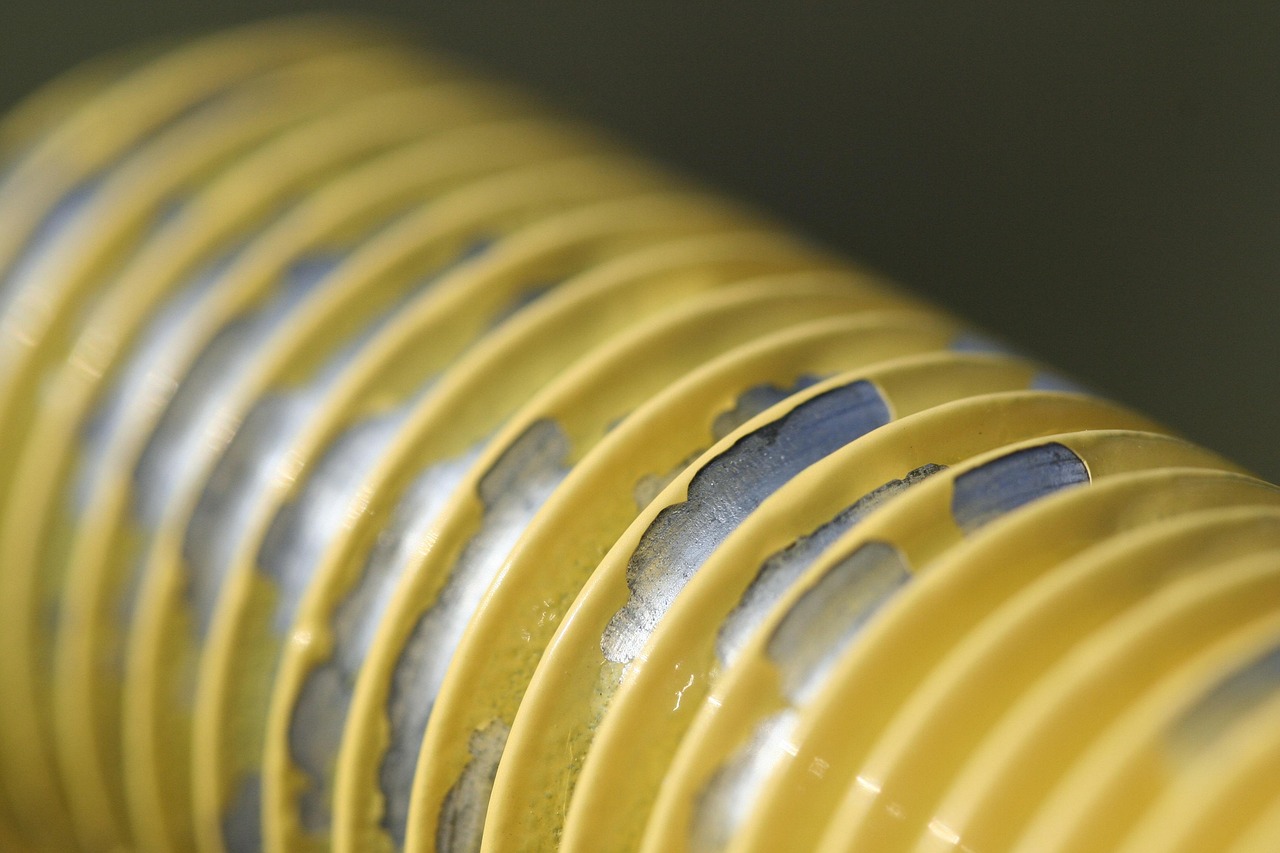 bolt, yellow, painted, threads